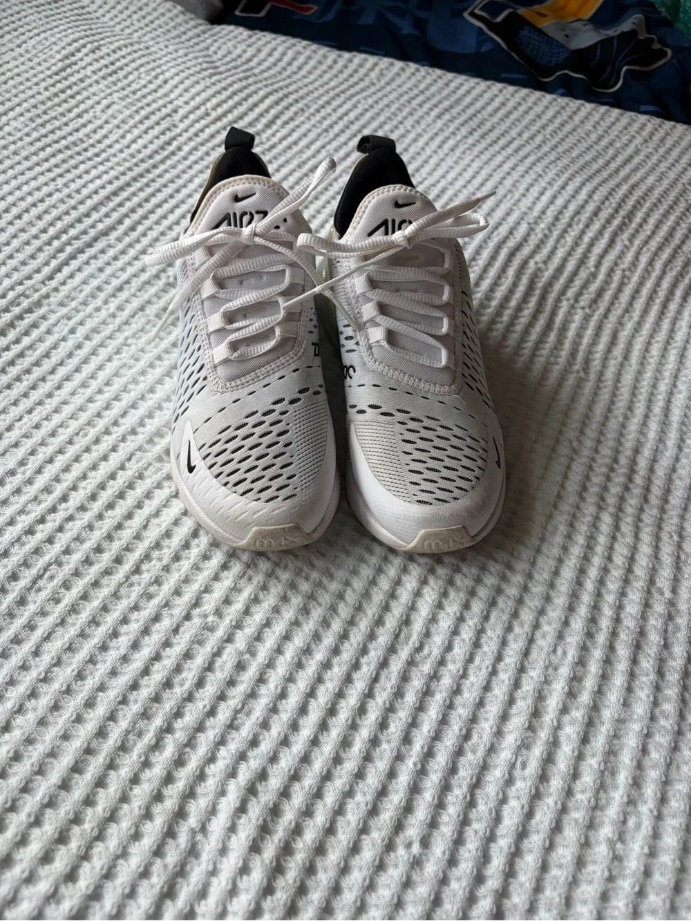 Nike Women’s White and Black Air Max Running Shoes